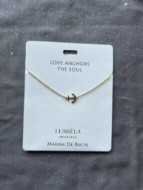 Necklace_Love Anchors The Soul, NWT